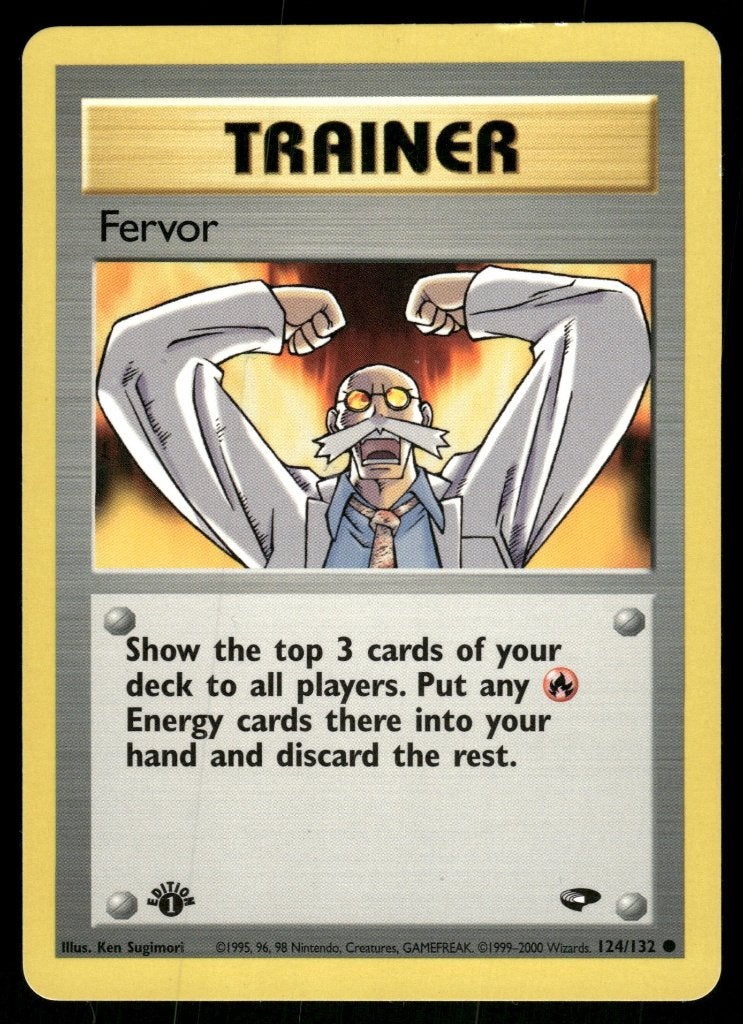 Fervor 124/132 - Gym Challenge (1st edition) (NM), Verzenden, Gebruikt