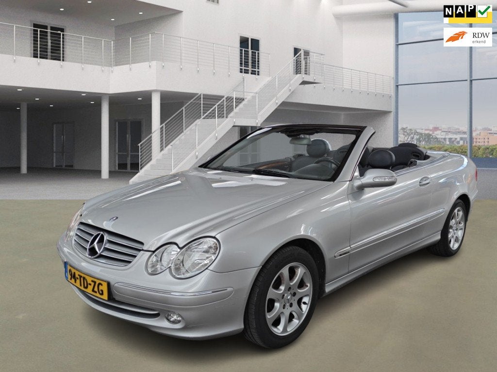 Mercedes-Benz CLK-klasse Cabrio 200 K. Elegance, Automaat, Achterwielaandrijving, Gebruikt, 4 cilinders