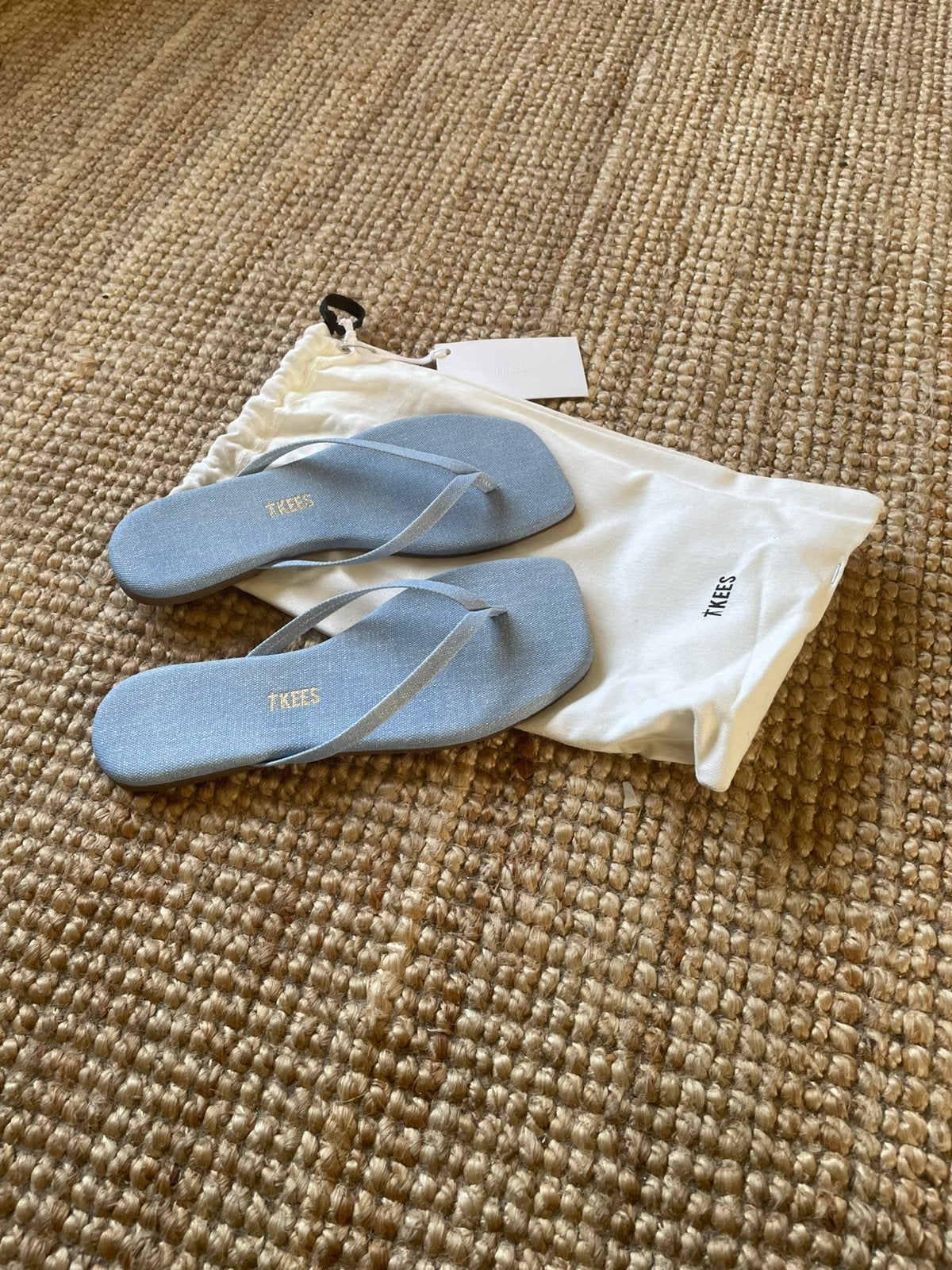 Nieuwe jeans Tkees flipflops maat 37, Ophalen of Verzenden, Zo goed als nieuw, Schoenen