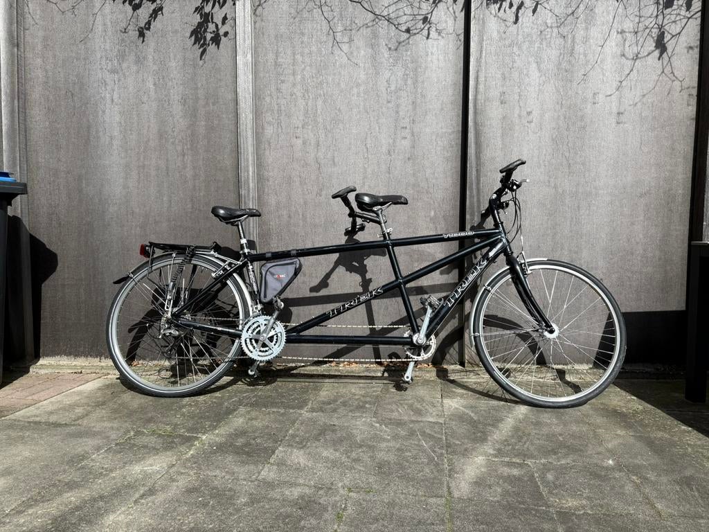 Trek tandem, Fietsen en Brommers, Fietsen | Tandems, Gebruikt, 51 tot 55 cm, Meer dan 20 versnellingen, Ophalen