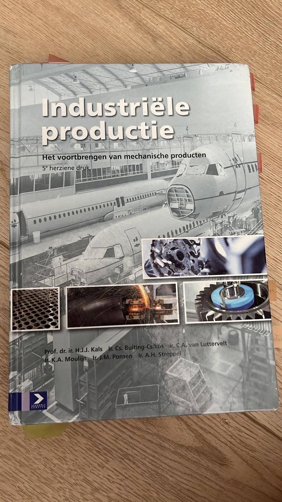 Industriële Productie - 5e herziene druk, Boeken, Ophalen of Verzenden, Gelezen, Werktuigbouwkunde