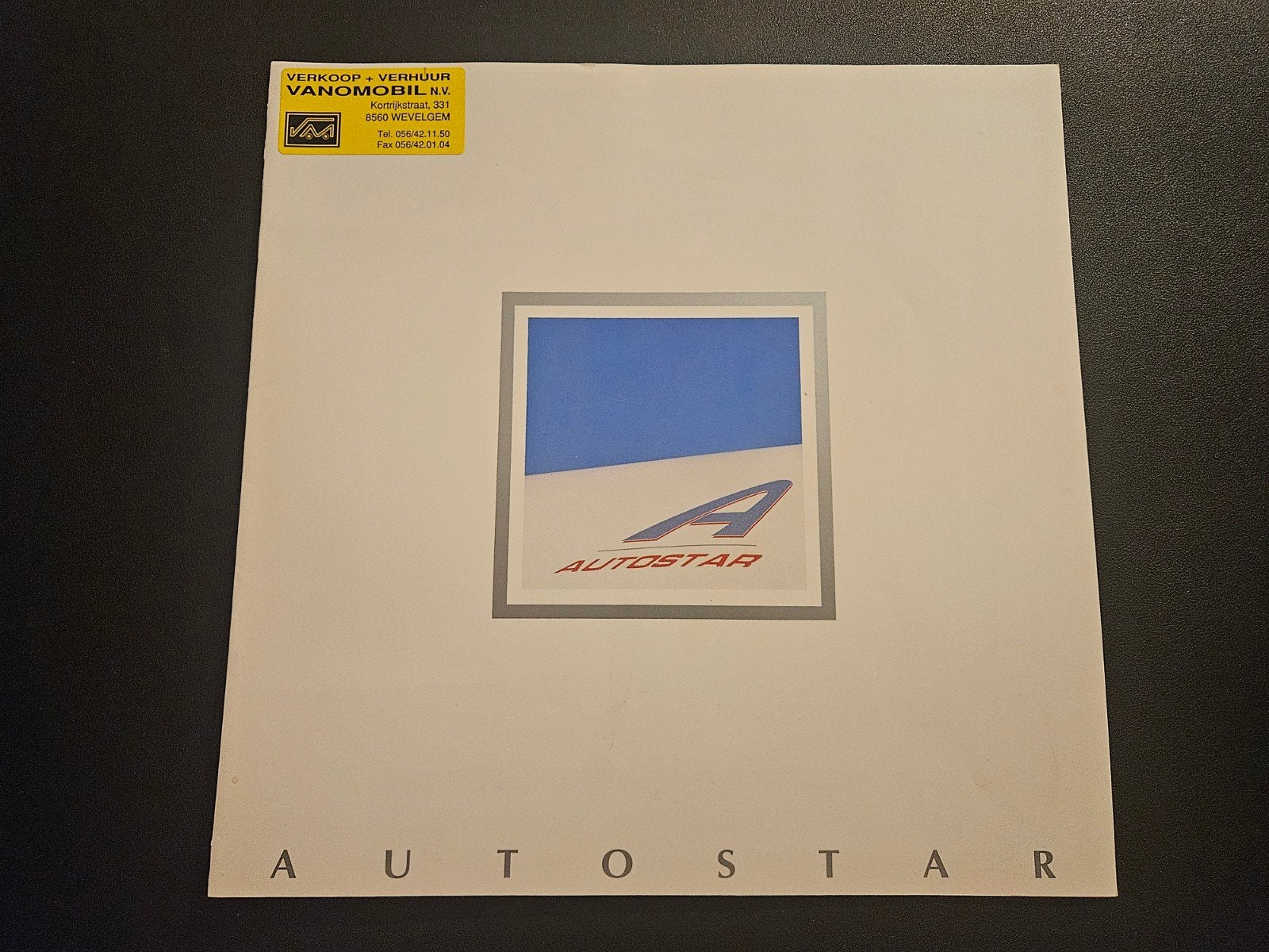 Brochure Autostar Campers, Ophalen of Verzenden, Zo goed als nieuw, Overige merken