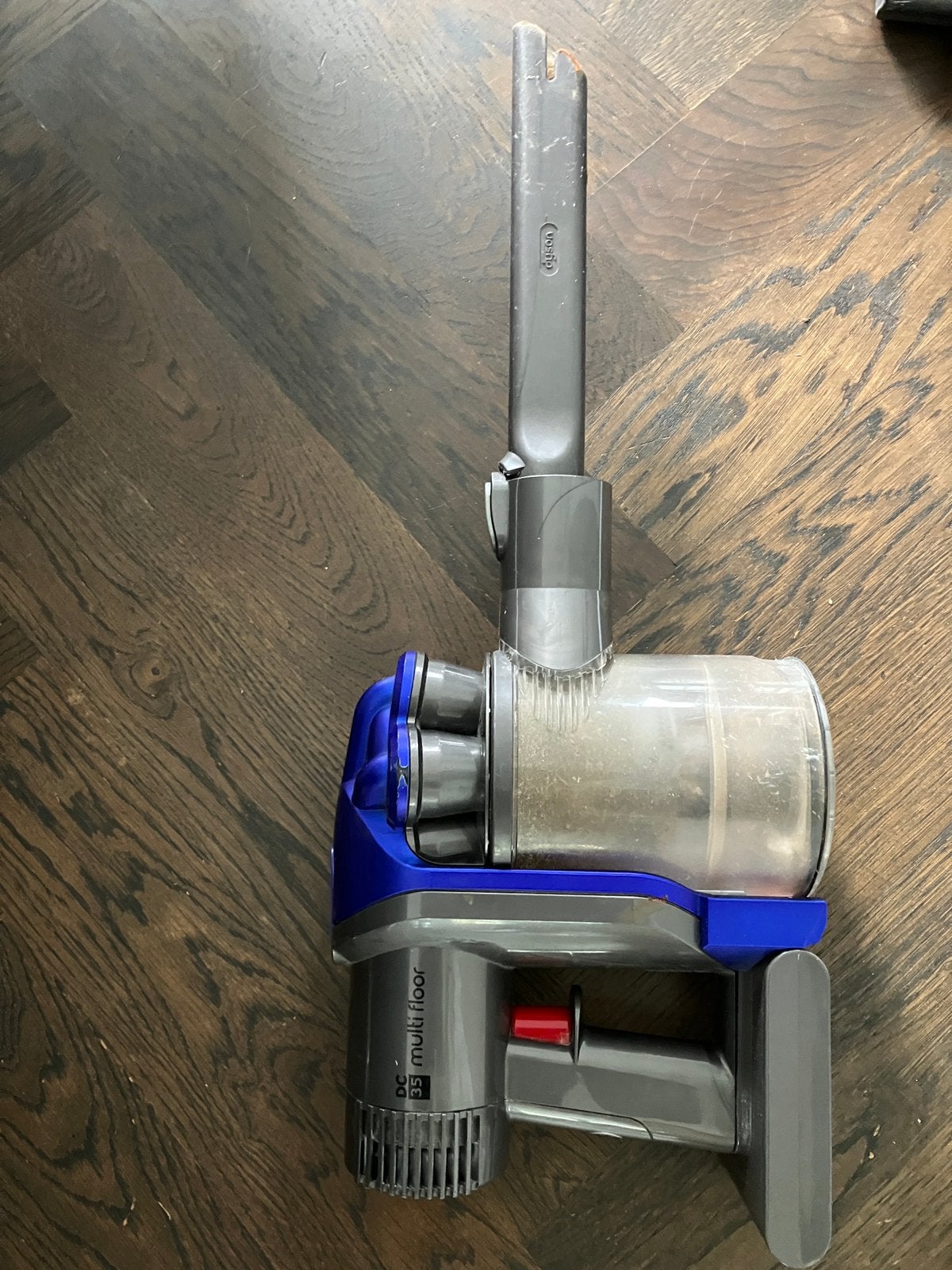 Dyson DC35 accu moet worden vervangen, Ophalen, Gebruikt, 1600 tot 2000 watt, Dyson