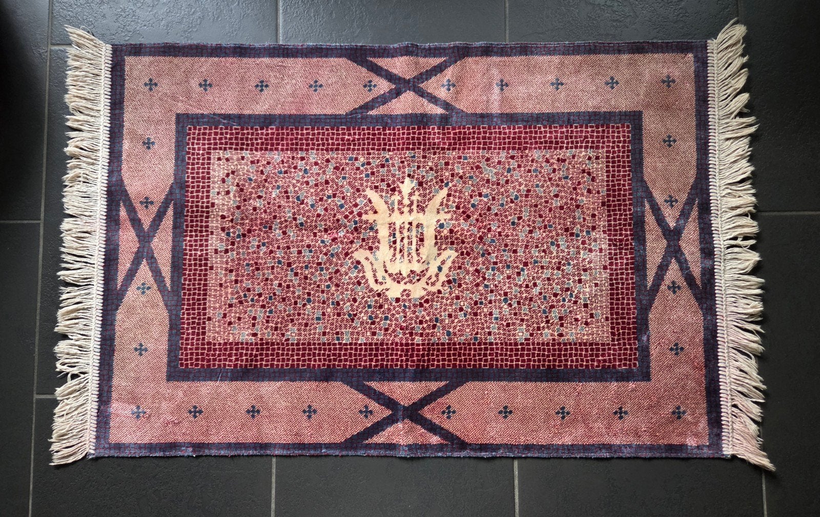 Vintage vloerkleed - Kelim / Anatolische stijl, Ophalen of Verzenden, Gebruikt, Rechthoekig