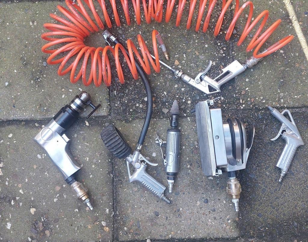 Luchtdruk gereedschap, Doe-het-zelf en Verbouw, Compressors, Minder dan 25 liter, Ophalen of Verzenden, Minder dan 200 liter/min