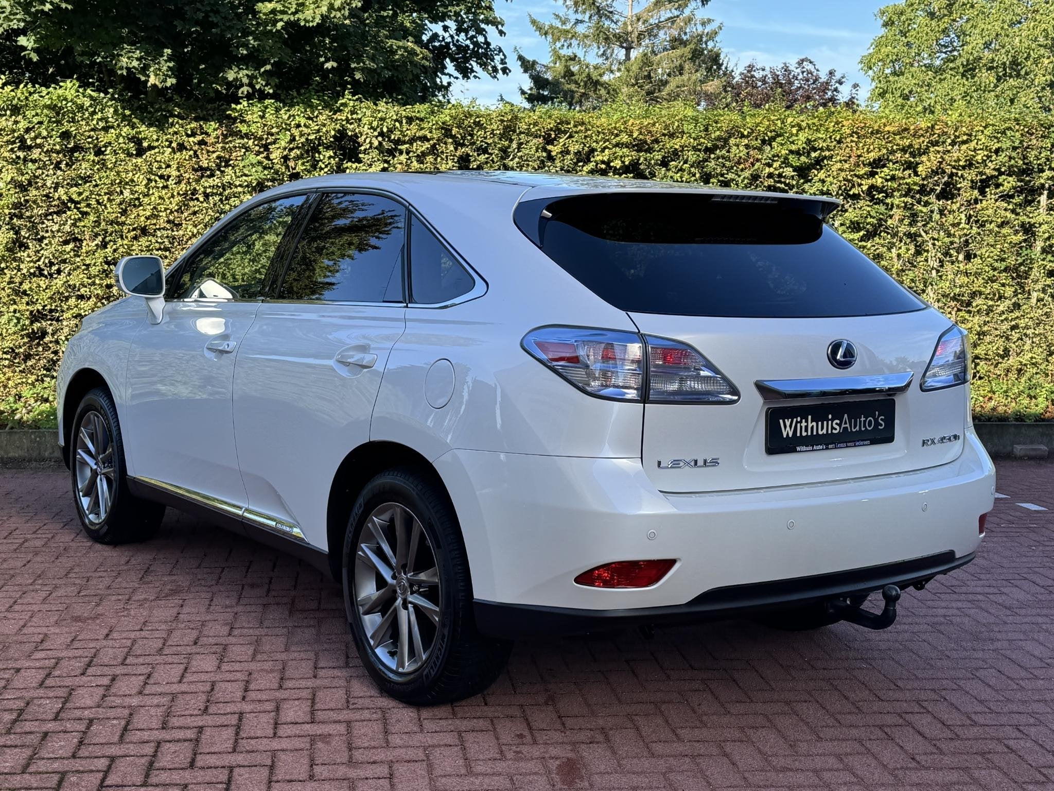 Lexus RX 450h 4WD Trekhaak Panorama DEALER ONDERHOUDEN ''Zee, Automaat, Euro 5, Gebruikt, Wit