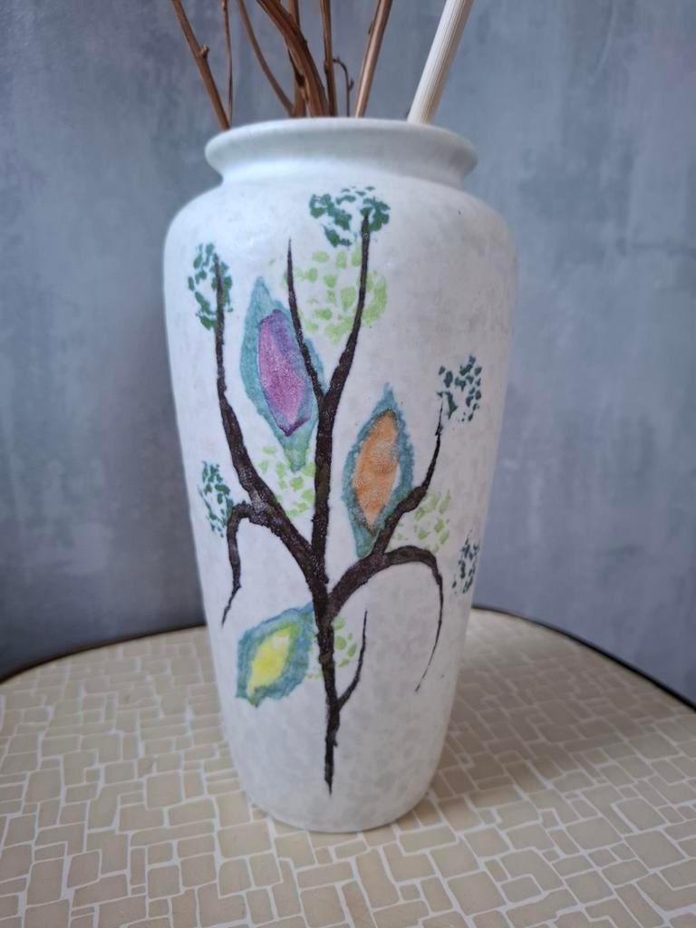 Jasba West-Germany vaas 127-20, vintage, Ophalen of Verzenden