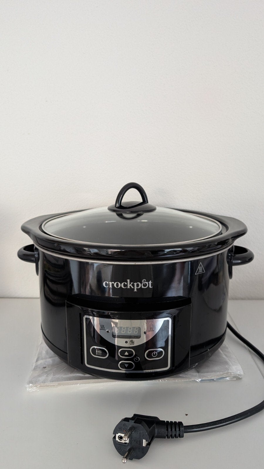 crockpot 4,7l zgan, Ophalen, Zo goed als nieuw
