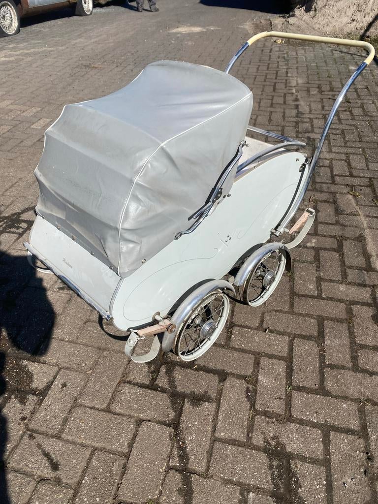 Vintage Kinderwagen - Klassieke Stijl, Gebruikt, Met reiswieg, Ophalen, Kinderwagen