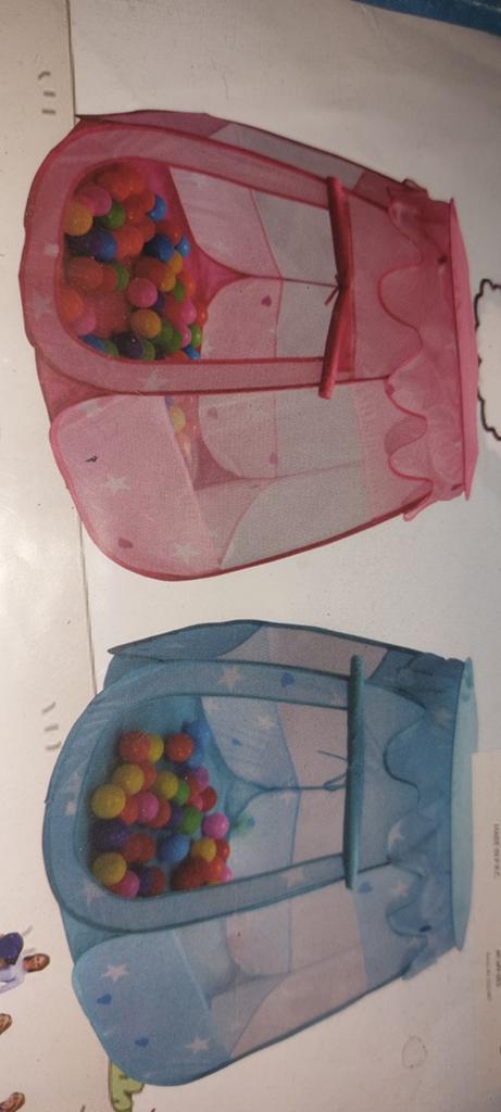 Kinder speeltent blauw zonder ballen, Kinderen en Baby's, Ophalen of Verzenden