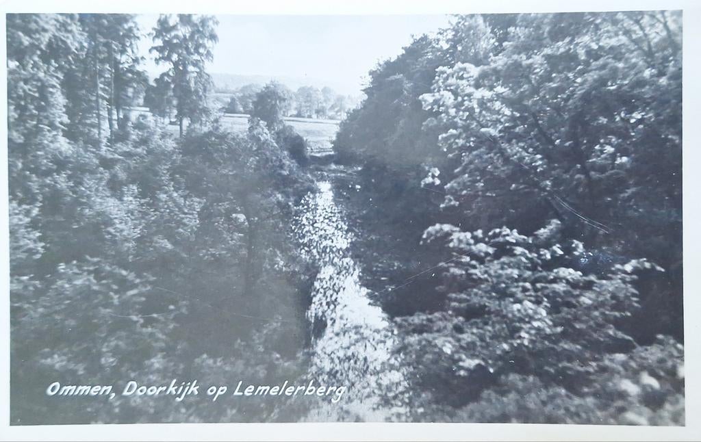 Fotokaart Ommen - Doorkijk op Lemelerberg, Ophalen of Verzenden, Gelopen, Overijssel