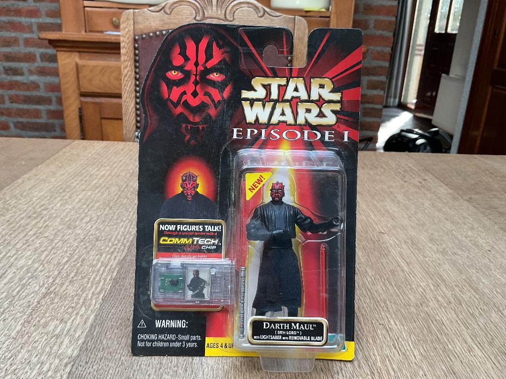 Star wars epi 1 darth maul( kort zwaard), Verzamelen, Ophalen of Verzenden, Zo goed als nieuw