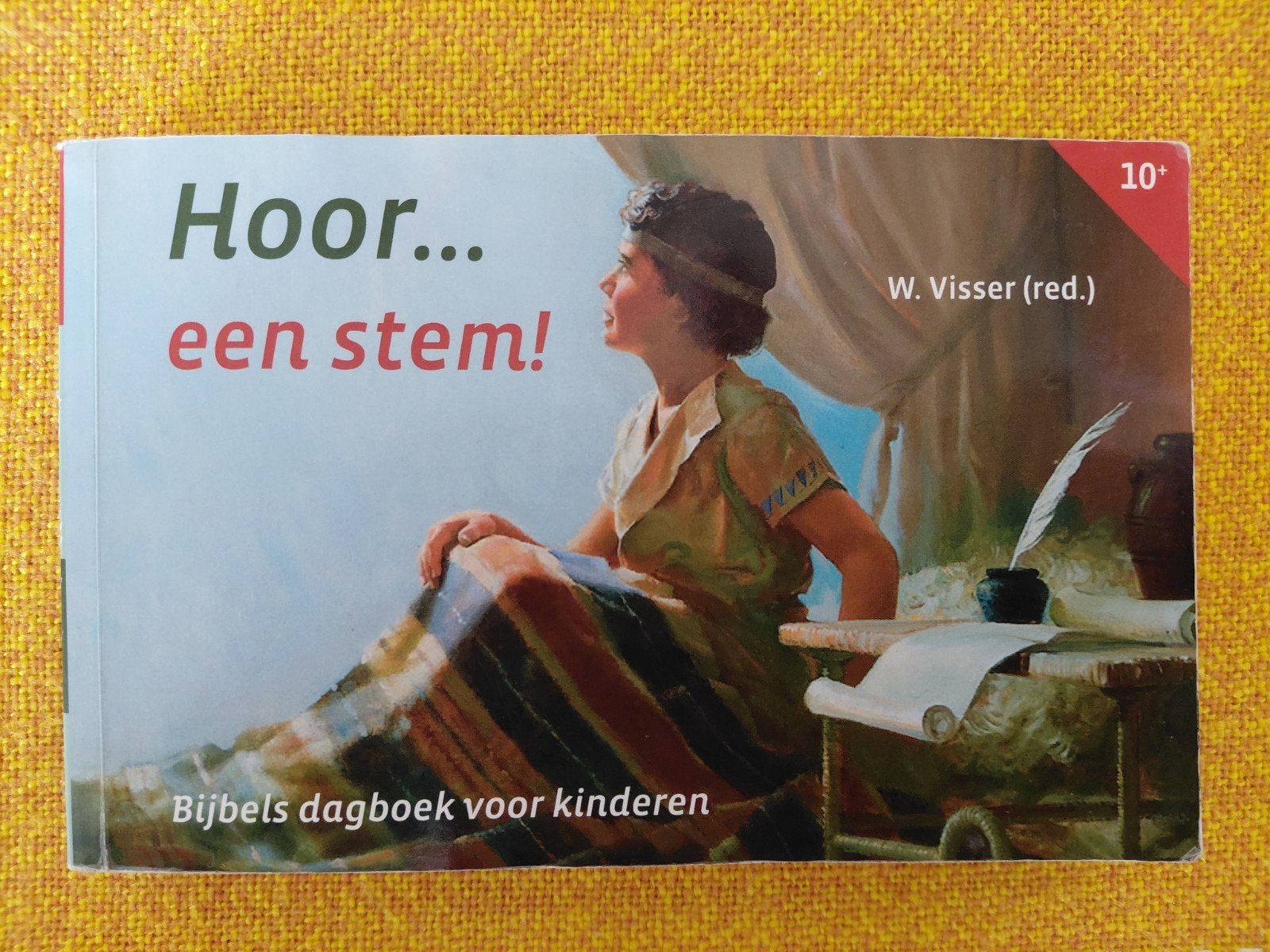 Hoor....een stem. Bijbels dagboek voor kinderen.  W. Visser., Boeken, Gelezen, H Visser (red), Christendom | Protestants, Ophalen of Verzenden