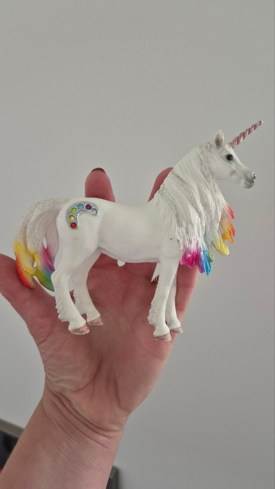 Schleich Regenboogeenhoorn - Betoverend Speelfiguur, Verzamelen, Speelgoed, Ophalen of Verzenden, Zo goed als nieuw