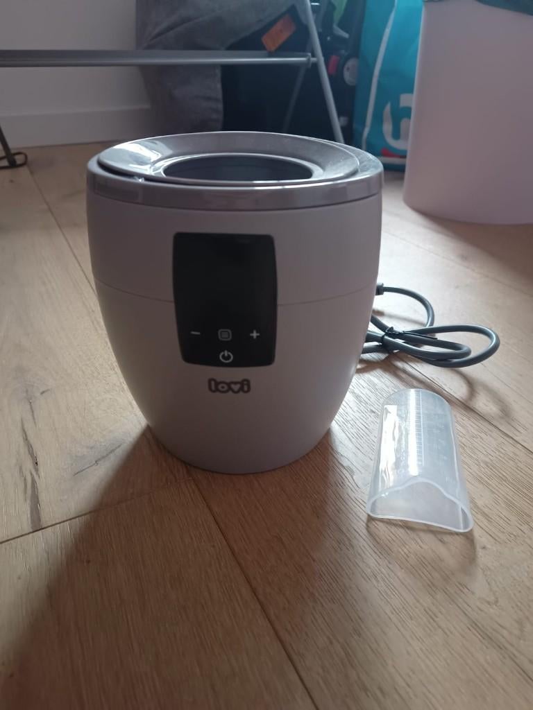 Difrax Lovi flessenwarmer incl flessen, Kinderen en Baby's, Babyvoeding en Toebehoren, Ophalen of Verzenden, Nieuw, Flessen- of potjesverwarmer