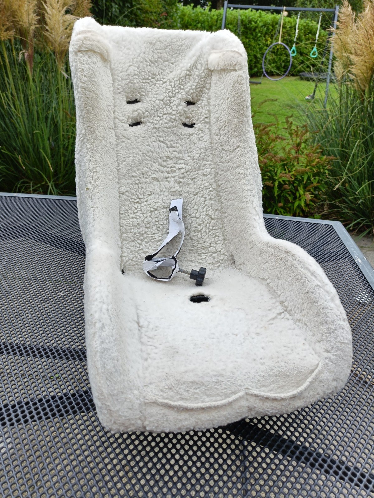 Melia babyschaal met schapenvacht, Fietsen en Brommers, Ophalen, Gebruikt, 0 t/m 10 kg, Melia