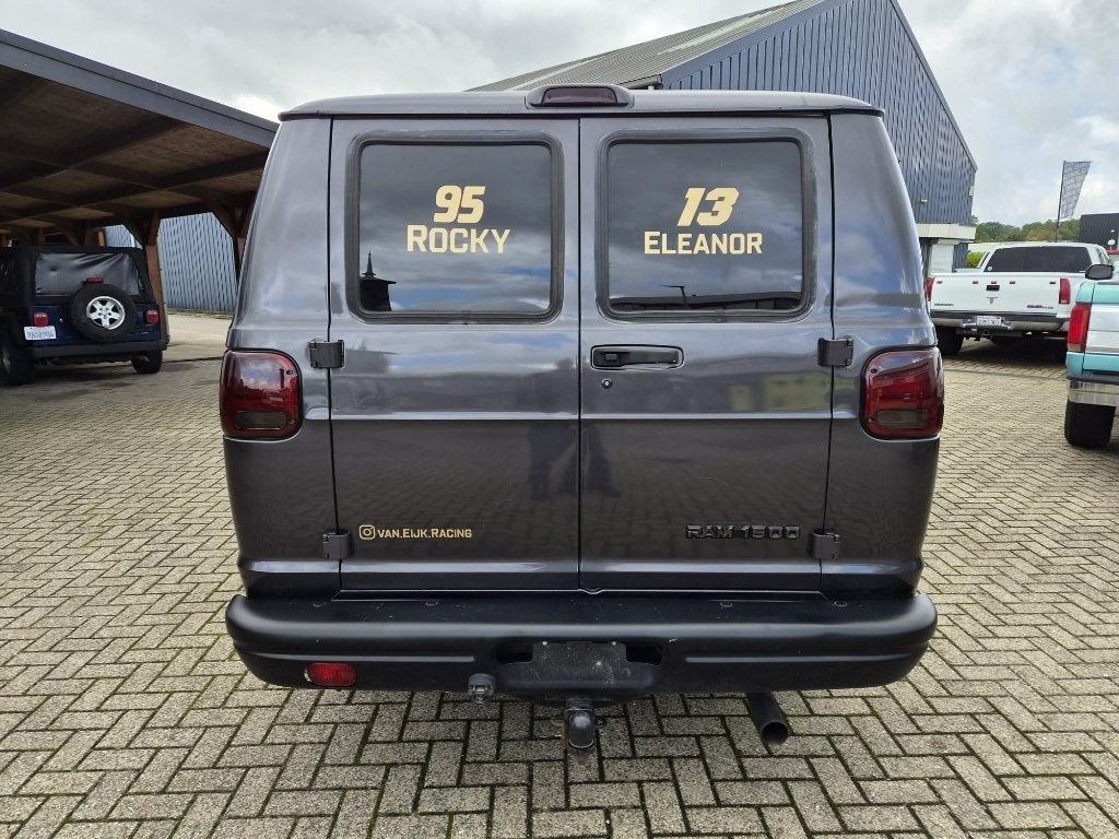2001 Dodge Ram 1500 Van, camper kenteken, Automaat, Zwart, 4 stoelen, 2289 kg