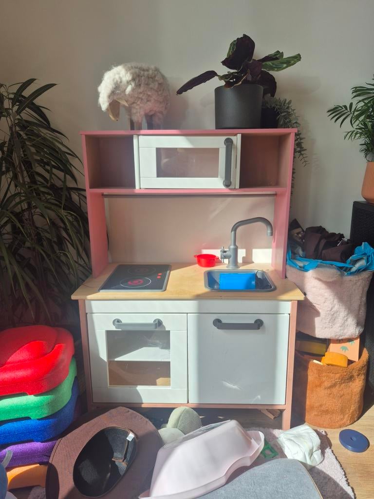 IKEA Speelkeuken Duktig - Roze geverfd, Ophalen