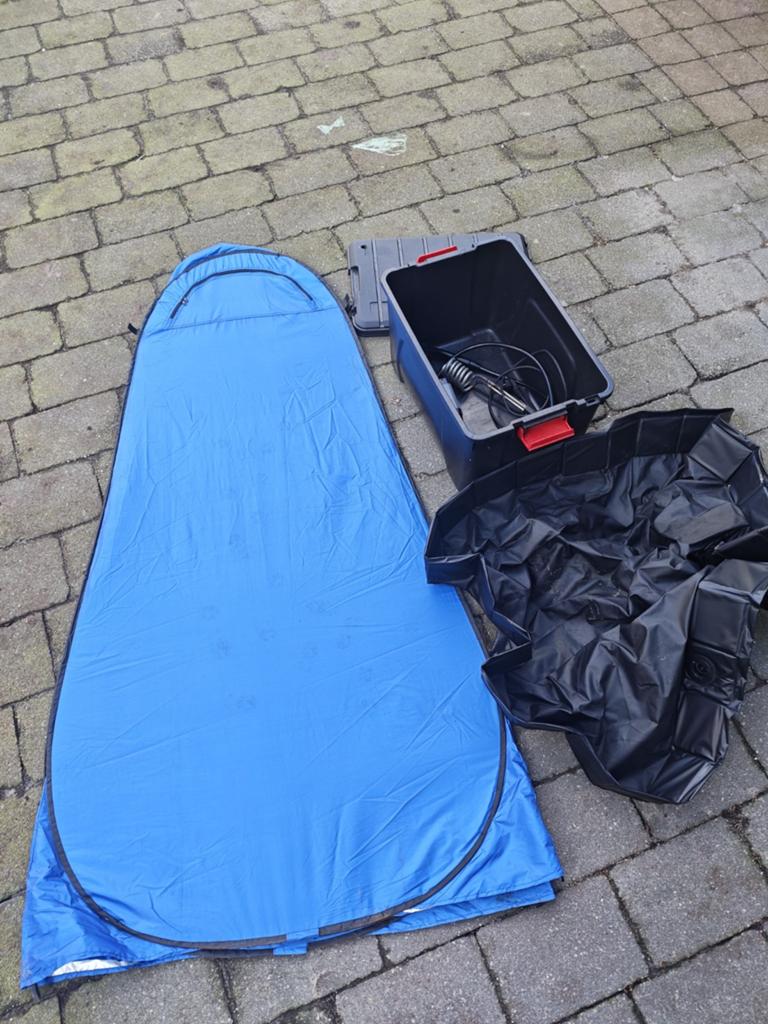 Nood/Camping Douche, Ophalen, Douche