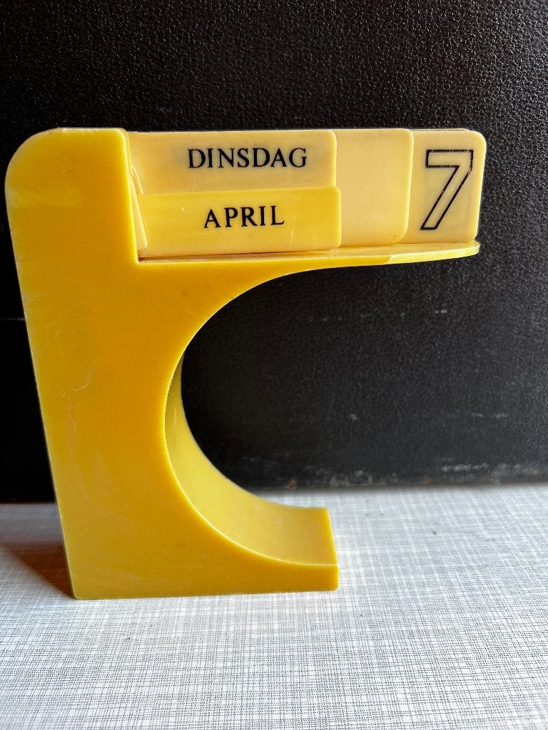 Vintage Kalender., Ophalen of Verzenden, Dagkalender, Gebruikt