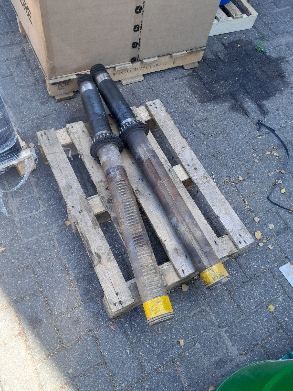 John Deere Steekassen 86mm en Wielklossen 10 Gaats, Ophalen, Gebruikt