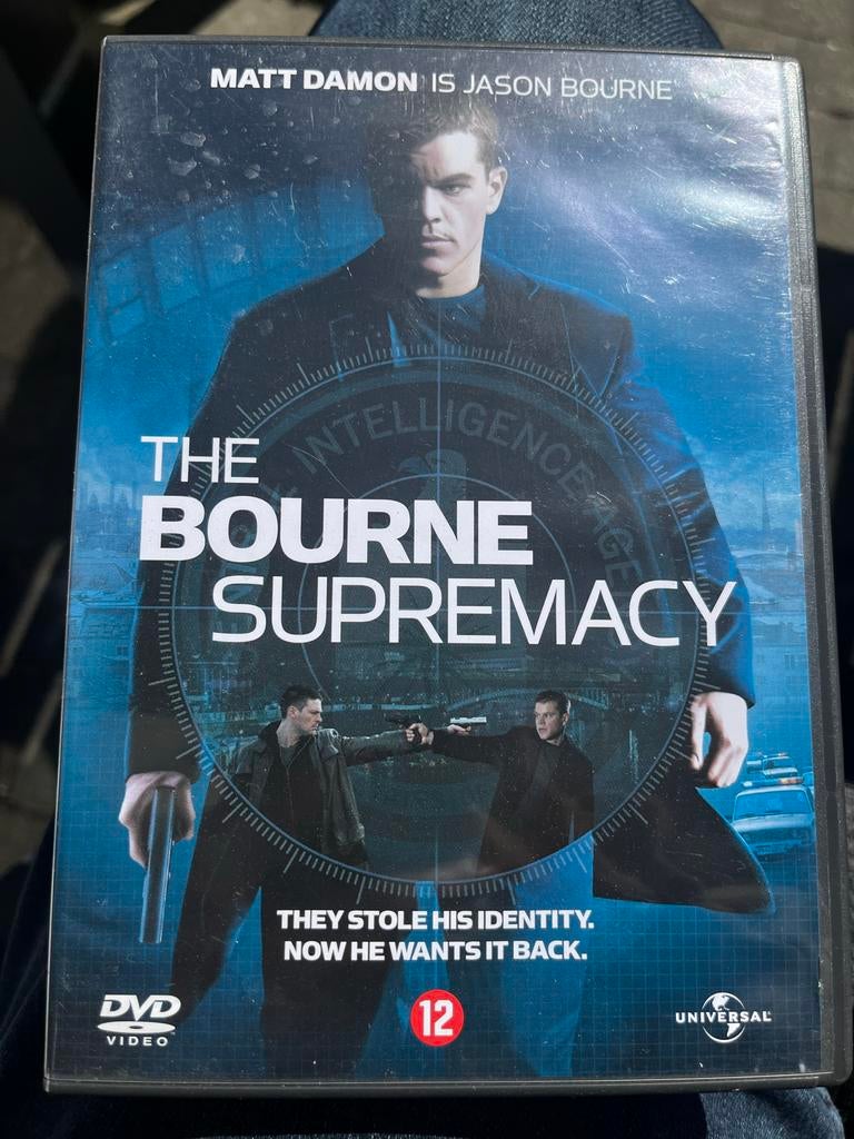The Bourne Supremacy DVD - Actiethriller met Matt Damon, Cd's en Dvd's, Dvd's | Actie, Gebruikt, Actiethriller, Vanaf 12 jaar