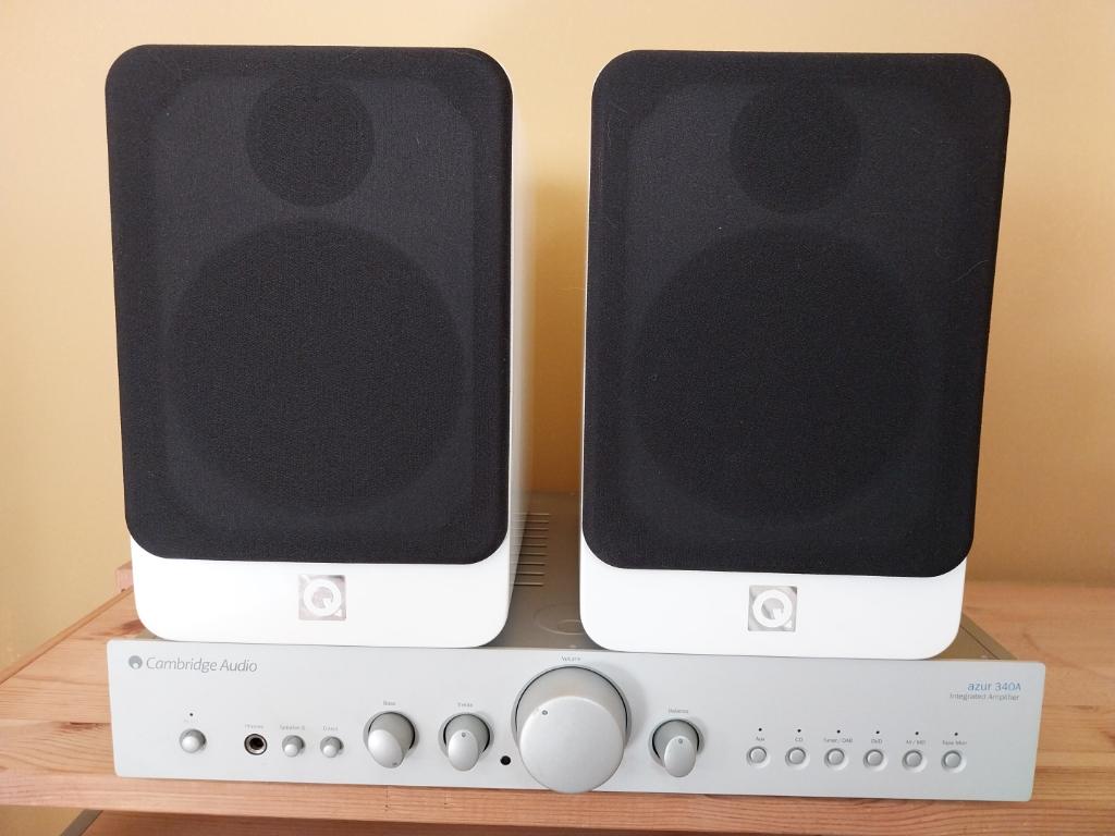 Z.g.a.n. Q Acoustics Concept 20 speakers, Overige merken, Ophalen of Verzenden, Zo goed als nieuw, 60 tot 120 watt