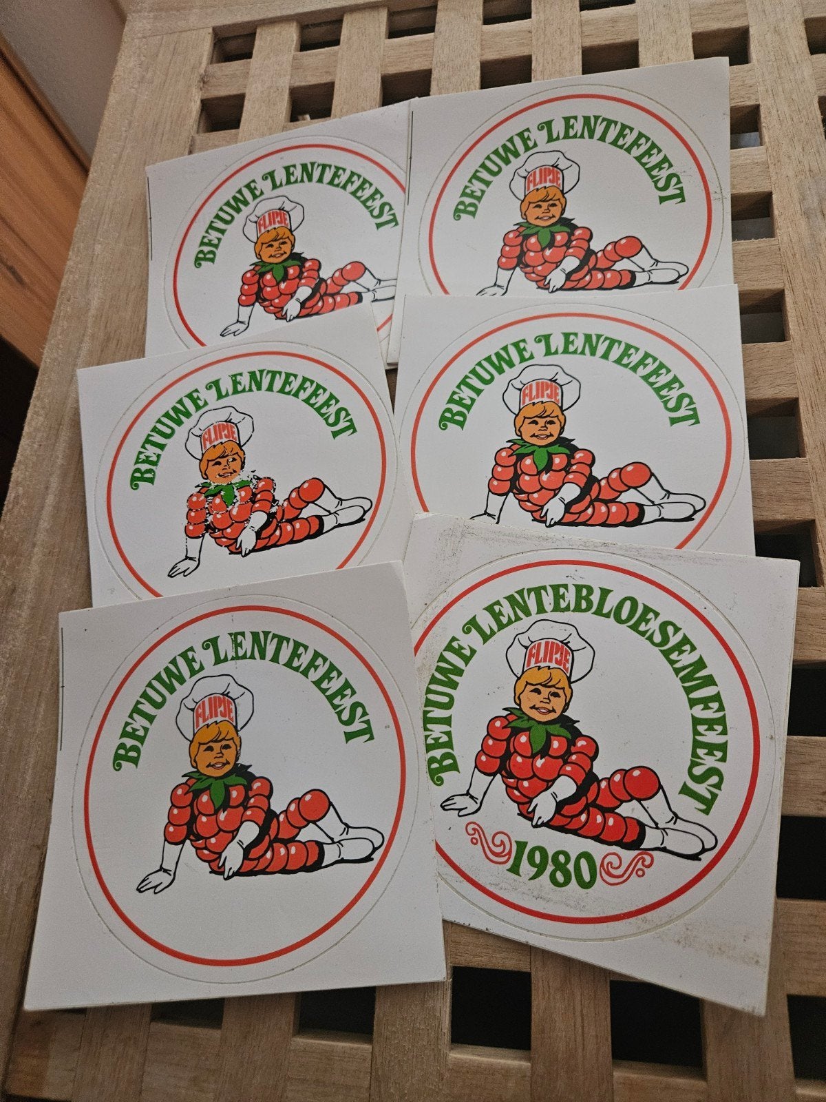 Flipje stickers, Ophalen of Verzenden