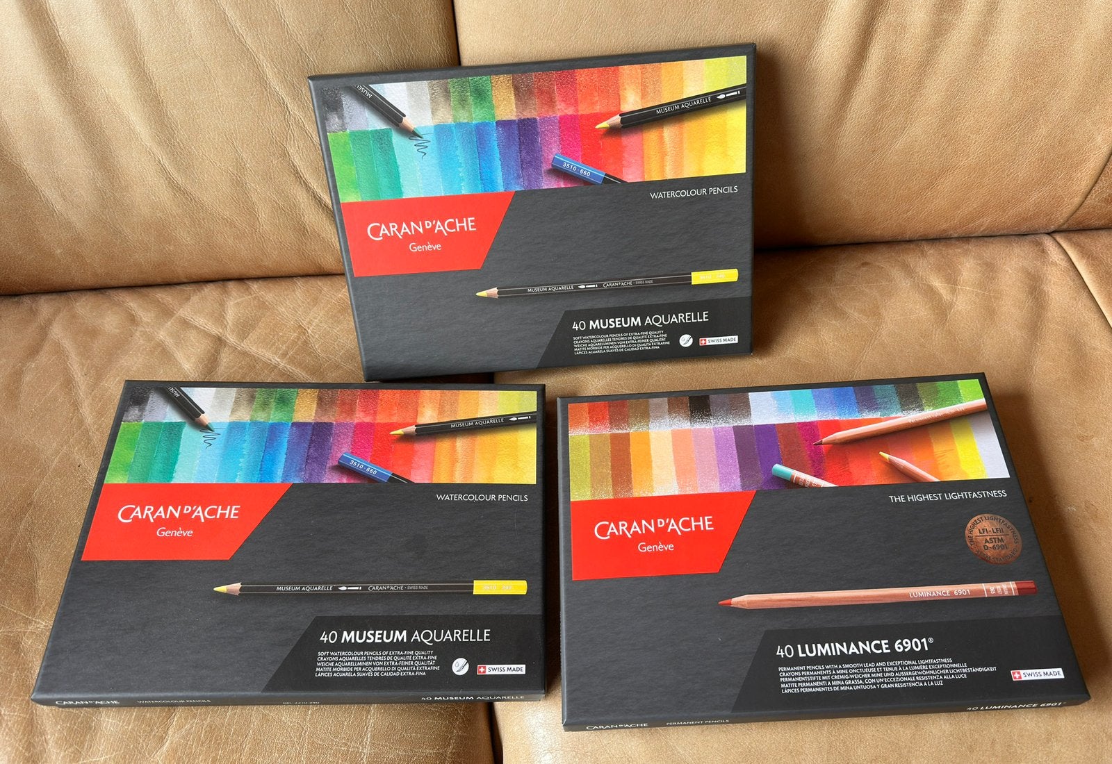 3 Caran d'Ache dozen voor 120 Potloden - Nieuw, Ophalen of Verzenden