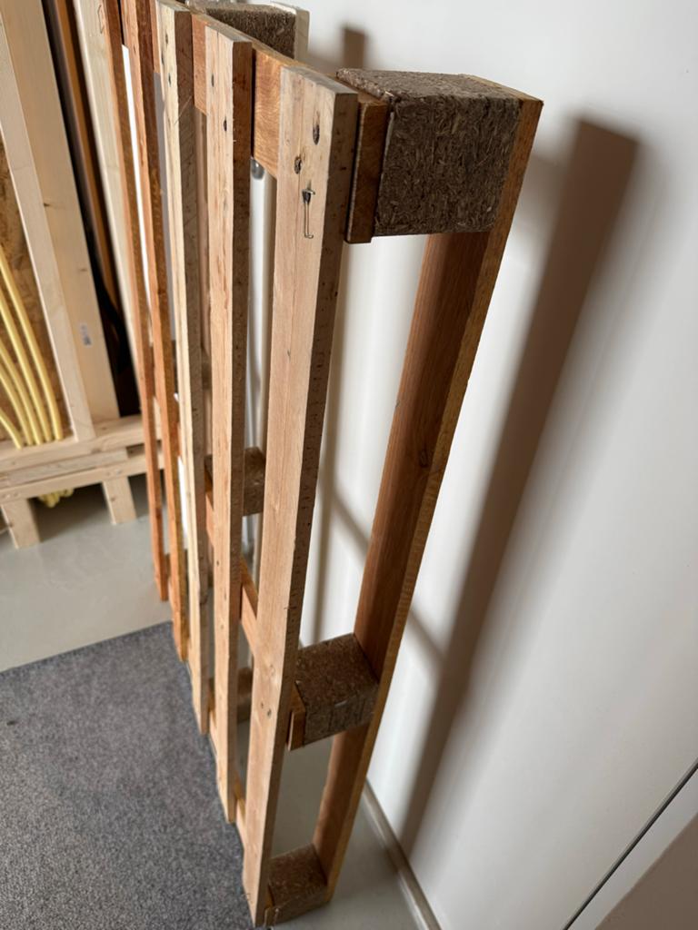 Gratis pallet 80x120cm ophalen, Doe-het-zelf en Verbouw, Hout en Planken, Ophalen, Gebruikt, 25 tot 50 mm, Pallet