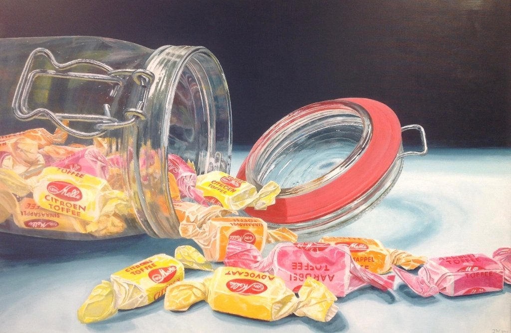 schilderij, Acrylverf, Overig onderwerp, Ophalen of Verzenden, Gelimiteerde oplage