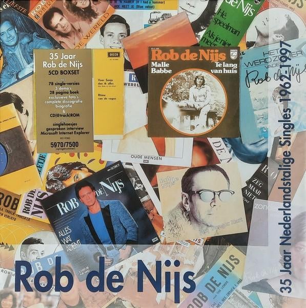Rob de Nijs boxset 35 Jaar, Ophalen of Verzenden, Zo goed als nieuw, Pop, Boxset