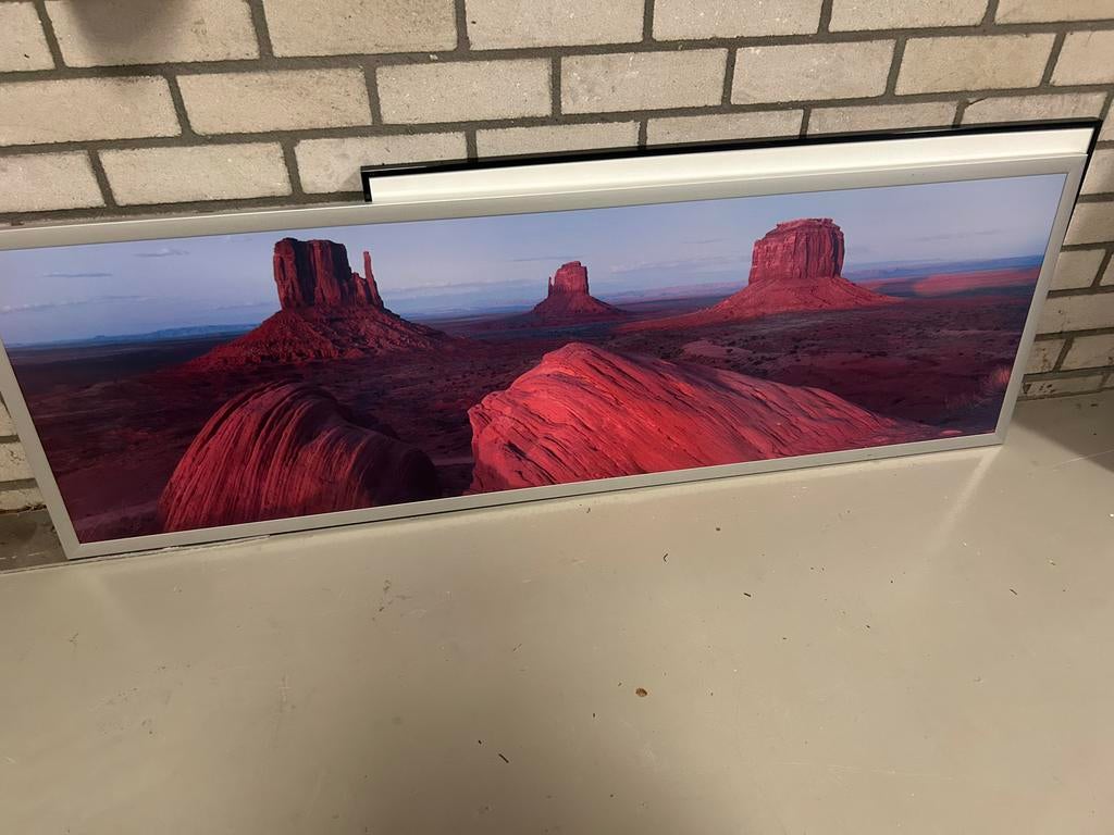 U2 Ets en afbeelding van Redrocks, Ophalen, Landschap, Ets, 1950 - 1999