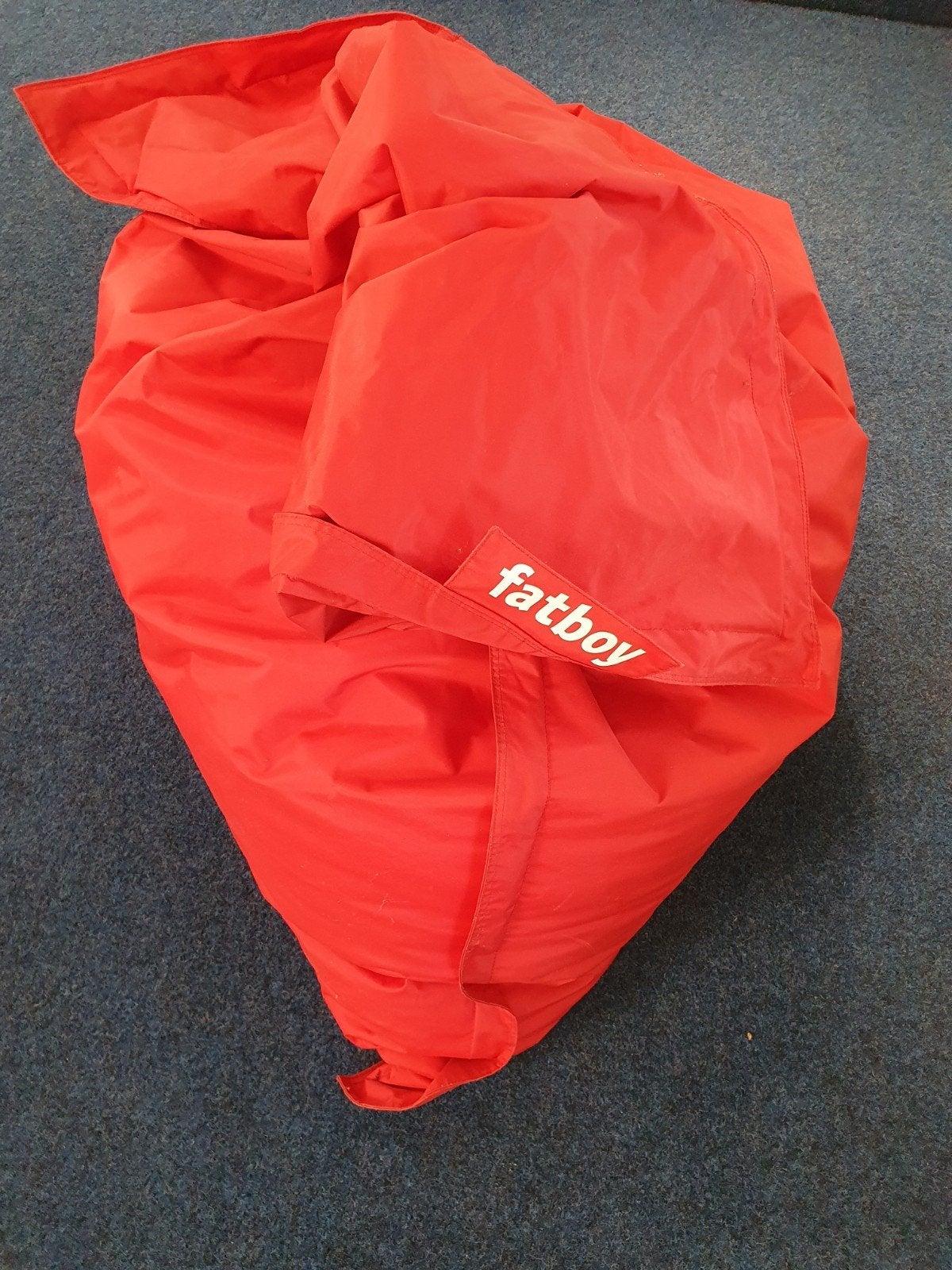 Fatboy zitzak rood, Ophalen, Gebruikt, Rood, Zitzak