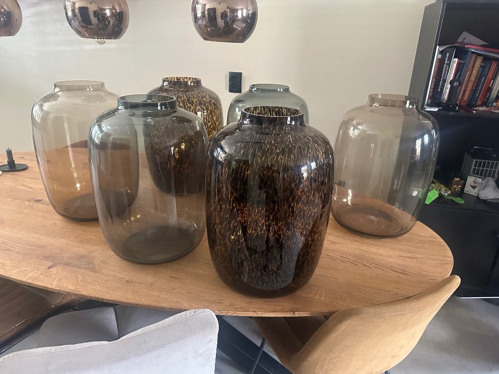 Vaas XL, Ophalen, Overige kleuren, Minder dan 50 cm, Glas