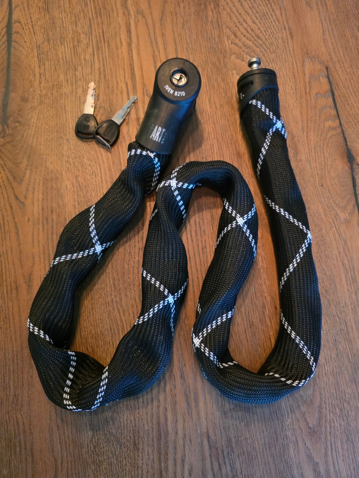 ABUS IVEN 8210 | ART2 | Kettingslot | 110 cm | 2 sleutels, Ophalen of Verzenden, Zo goed als nieuw, Kettingslot