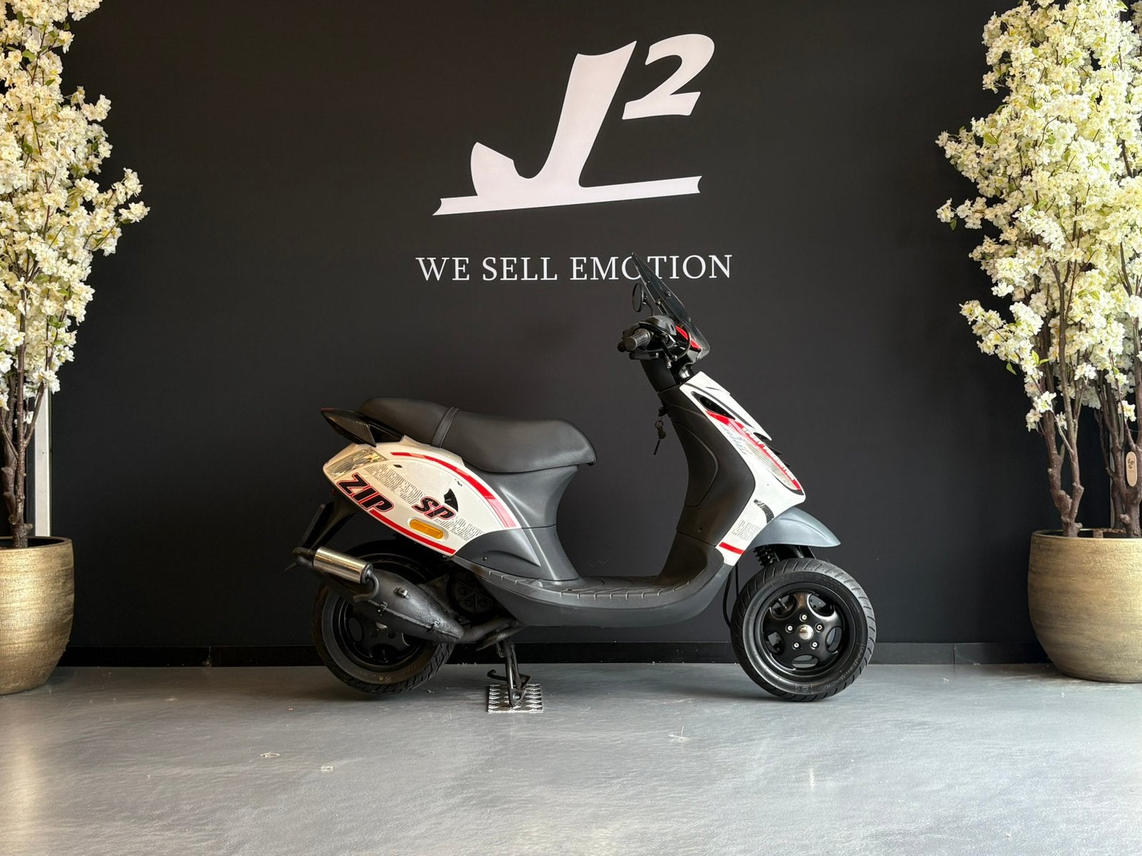 Piaggio Zip SP H2O | Wit | Brom | 2013 | 9806 km | Origineel, Gebruikt, ., Maximaal 45 km/u, Zip