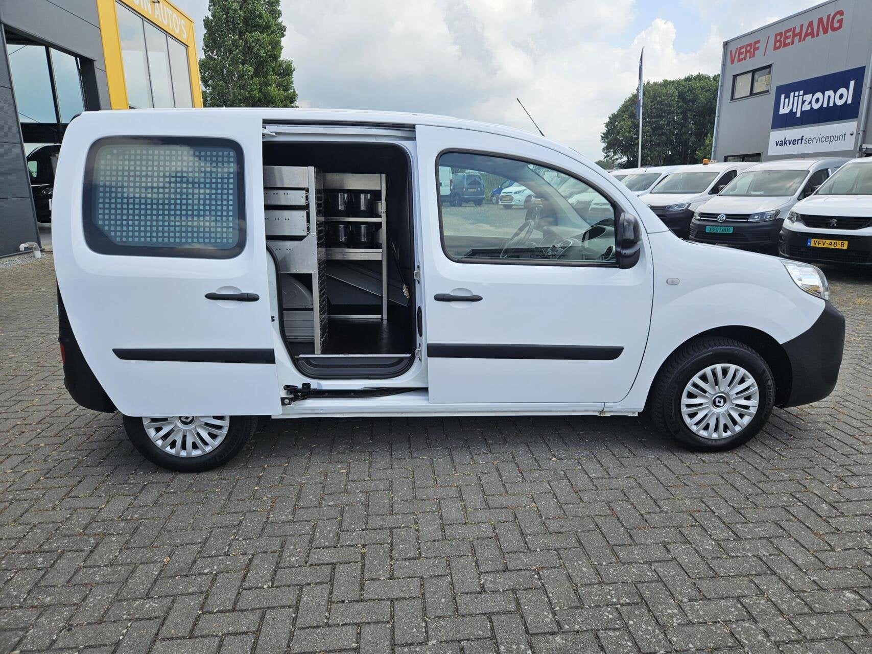 Renault Kangoo 1.5 Blue dCi Airco Cruise Navi Trekh, Auto's, Gebruikt, Euro 6, 4 cilinders, Renault