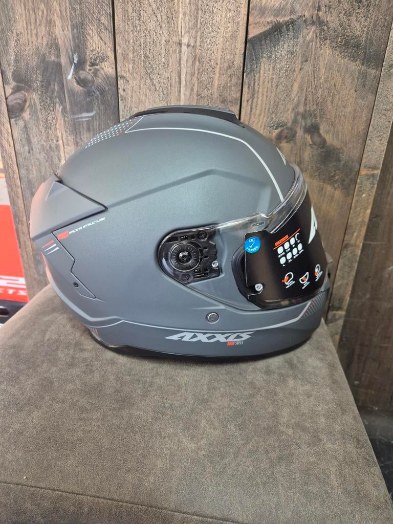 Intergraal Helm M  motor, scooter  bromfiets, M, Kinderen, Ophalen of Verzenden, Integraalhelm