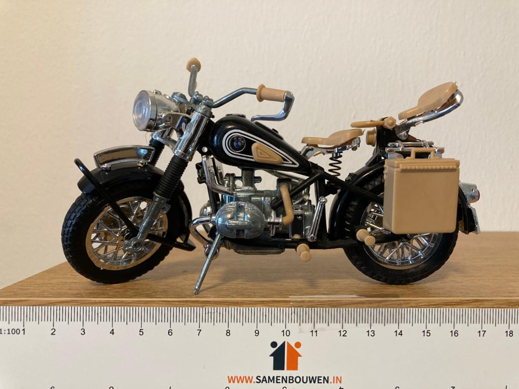 Miniatuur BMW R75, Ophalen of Verzenden, Zo goed als nieuw, Auto