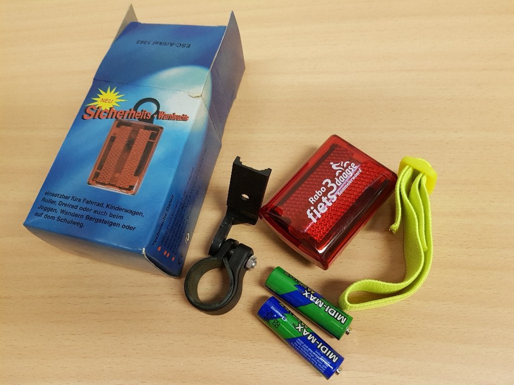 Verlichting voor op je fiets of....., Ophalen of Verzenden, Nieuw, Batterij, Verlichtingsset