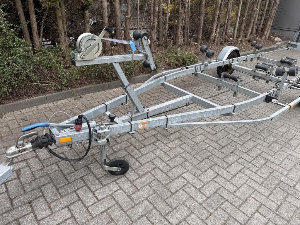 Mooie! 'KALF 1050KG' TRAILER Geremd Tender Sloep Consoleboot, Watersport en Boten, Boottrailers, Gebruikt