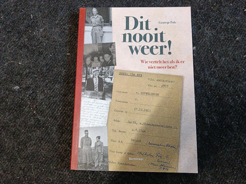 Dit nooit weer!: Wie vertelt het als ik er niet meer ben?, Ophalen of Verzenden, Tweede Wereldoorlog, Gelezen, Overige onderwerpen