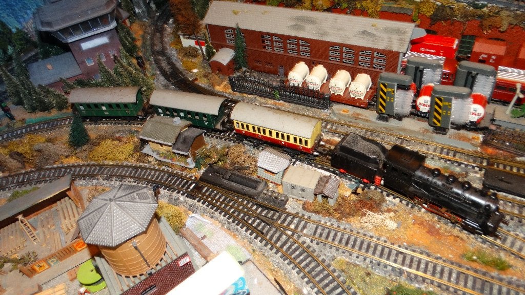 Fleischmann stoomtrein adv 2, Gebruikt, Gelijkstroom, Fleischmann, Analoog