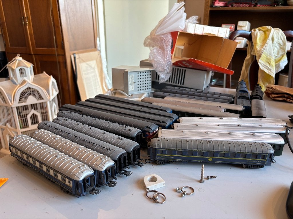 H0 wagons modeltrein Fleischmann metropolitan, Gebruikt, Gelijkstroom, Fleischmann, Wagon