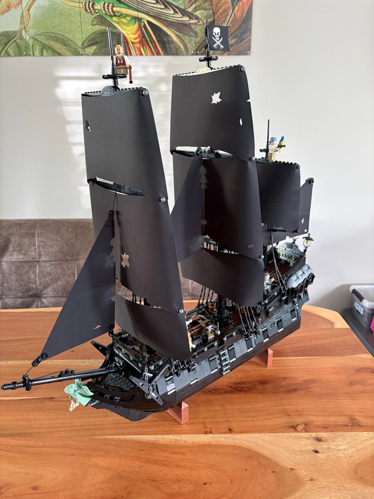 Lego 10365 Pirates of the Caribbean Black Pearl Schip, Ophalen, Lego, Pirates, Zo goed als nieuw