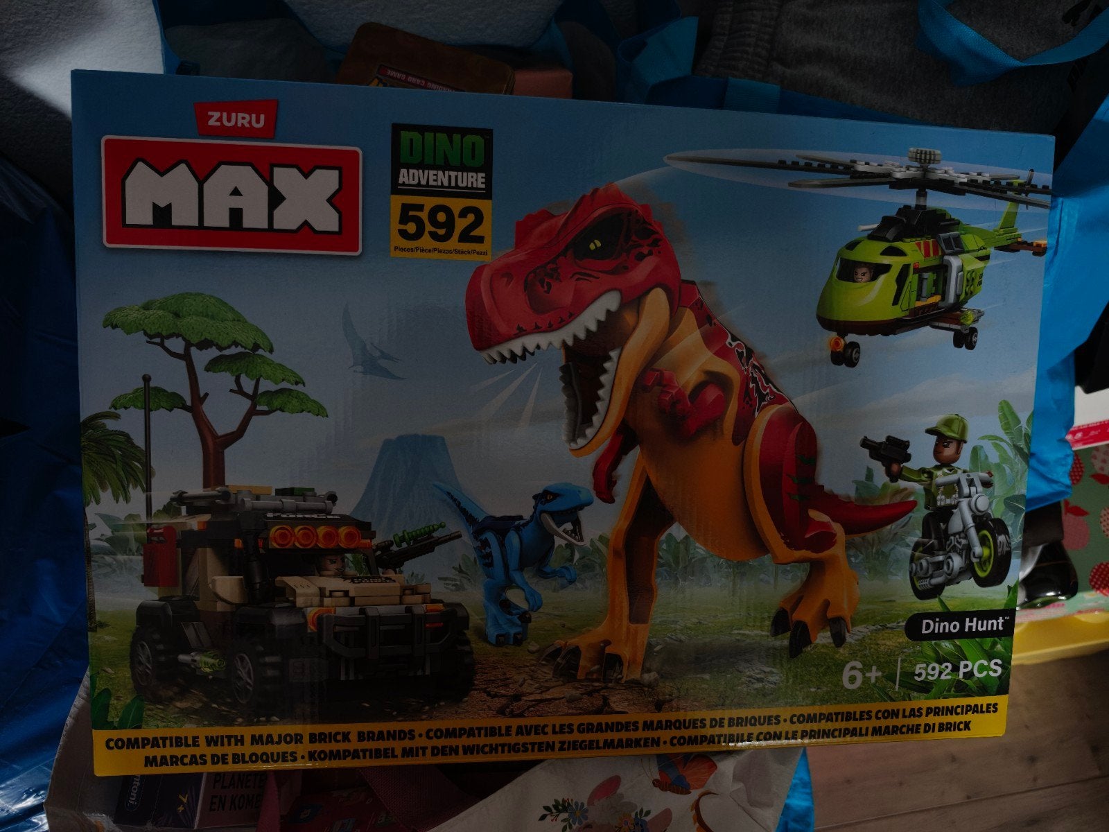 Zuru max dinosaurus lego, Ophalen of Verzenden, Nieuw