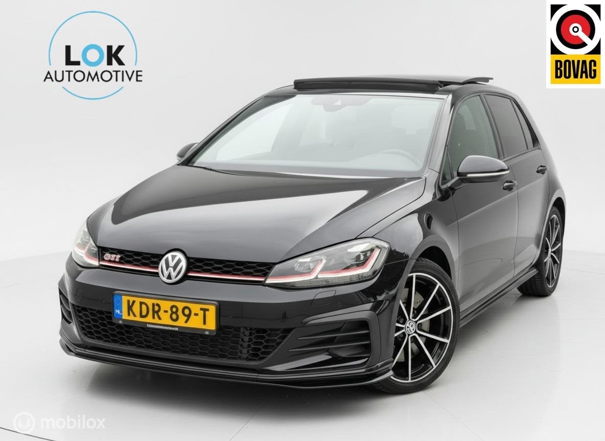 Volkswagen Golf 2.0 TSI GTI TCR PANO|AKRA|CAMERA|ACC|LED, Auto's, 15 km/l, Gebruikt, Zwart, 4 cilinders