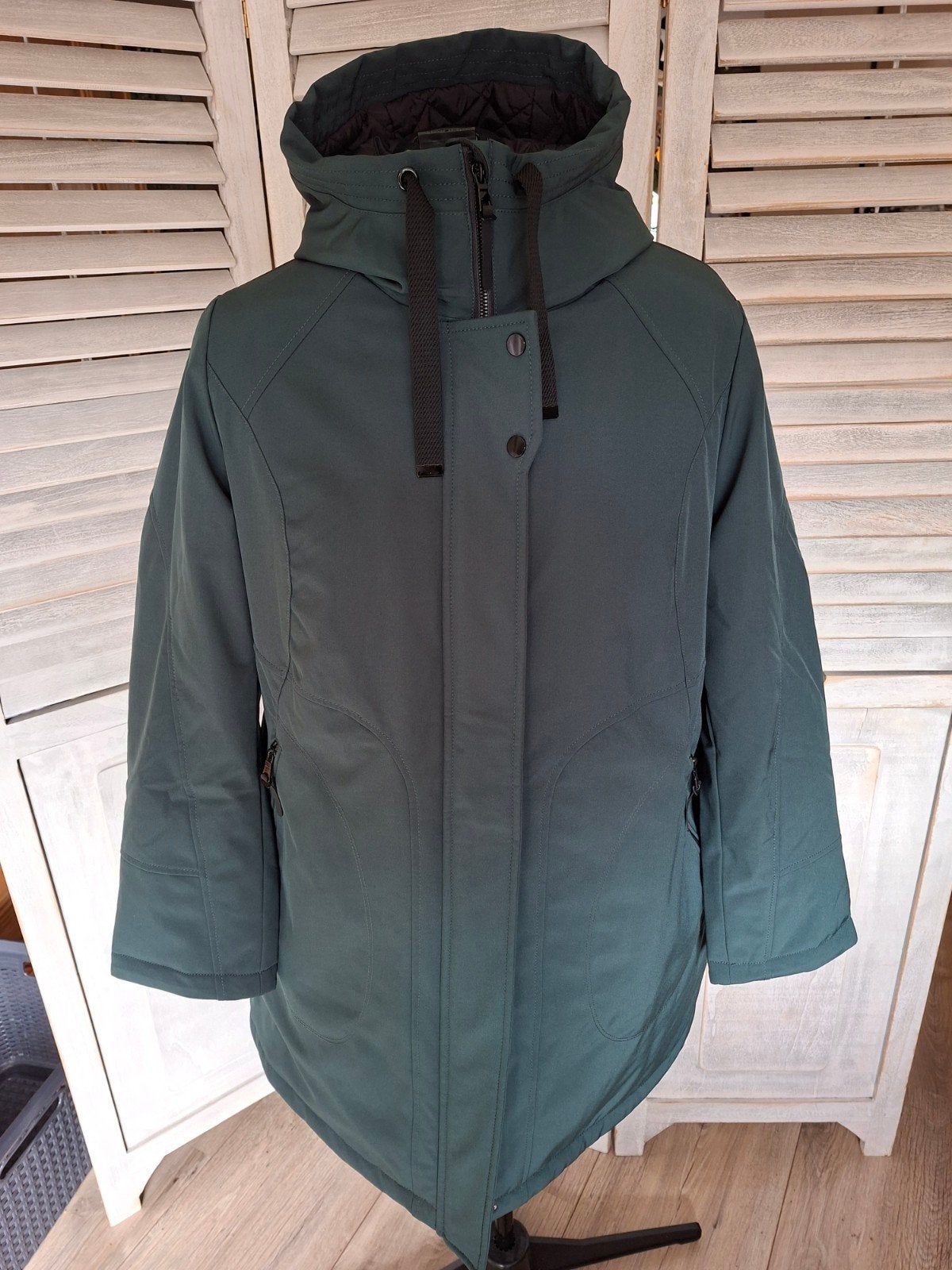 Prachtige Miss Etam herfst/winter softshelljas, mt 50 zgan, Verzenden, Maat 46/48 (XL) of groter, Zo goed als nieuw, Miss Etam