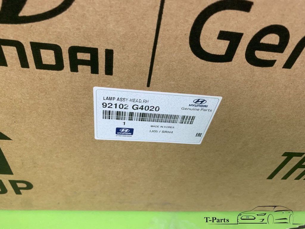 hyundai i30 rechts 92102 G4020 koplamp 92102G4020, Info@fabrikant.eu, Ophalen of Verzenden, Hyundai, Fabrikantstraat 1
1000 AA  Amsterdam